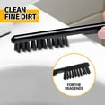 thumbnail image 4 of Propuri 2 in 1 Toilet Plunger and Brush Set, Toilet Bowl Cleaning Combo, Groove Gap Brush, Black, 4 of 7