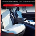 thumbnail image 3 of For Tesla Model 3 Y Cooling Car Ventilation Seat Cushion 3 Speeds Fan 12V Sweat Uptake Summer Car Seat cover Mat Silvery, 3 of 11