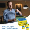 thumbnail image 3 of 72PCS Pool Chalks, Pool Chalk Cubes Billiard Chalk Cues, Pool Stick Chalk Pool Table Accessories Pool Cue Chalk Box, 3 of 6