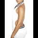 thumbnail image 3 of Body Sin Mangas A Rayas para Mujer, Pantalones Cortos, Mono de Corta con Cuello L, 3 of 7