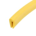 thumbnail image 1 of Unique Bargains Edge Trim U Seal Yellow PVC Plastic U Channel Edge Protector Fits 1/32'' - 1/16'' Edge 20 Feet Long, 1 of 3