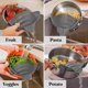 thumbnail image 5 of Silicone Pasta Strainer Clip for Pots and Pans - Heat Resistant Colander for Vegetables and Noodles - Kitchen Cooking Gadgets - Space Saving Design -, 5 of 5