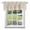 Beige, variant on Gray Window Valance for Kitchen, Boho Diamond Pattern Border Rustic Southwestern Rod Pocket Short Curtains for Small Windows, Light Filtering Decorative Valances, 42 x 12 Inches