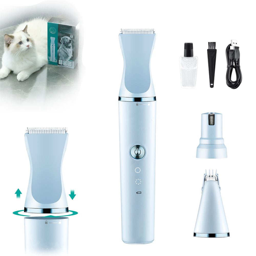 YaSaLy Electric Dog Clippers,Low Noise Cordless Electric Dog Clippers
