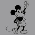 thumbnail image 2 of Boy's Mickey & Friends Mickey Mouse Peace Sign Pull Over Hoodie Athletic Heather Medium, 2 of 4