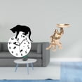 thumbnail image 2 of Reloj Colgante Silencioso Con Forma De Gato Y Bandeja Para Servir, Movimiento Silencioso, Analógico, Para Decoración De Estilo Granja, Sala De Estar, Comedor Y Escuela., 2 of 8