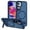 Blue, variant on Allytechgroup for Samsung Galaxy S25+ Plus Case, Military Grade Shockproof Phone Cover with MagSafe Compatibility, Magnetic Back for Car Mount - Rugged Slim-Fit Bumper Case (TPU + PC), Blue