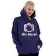 thumbnail image 3 of Oh Snap Camera Snapshot Cute Hobby Hoodie Sweatshirt Women Men Brisco Brands X, 3 of 6