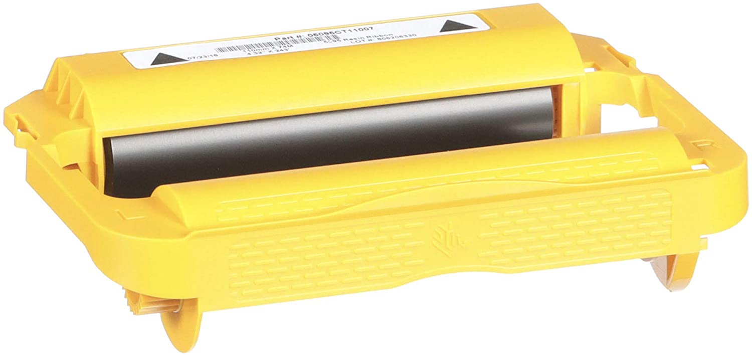 Zebra Premium Black Resin Ribbon Cartridge for Thermal Transfer Desktop