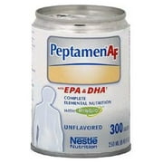 Peptamen af complete elemental nutrition unflavored 250ml part no. 9871666370 (24/case)