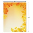 thumbnail image 5 of Autumn Leaves Fall & Thanksgiving Letter Papers - Fall letter papers are 8-1/2" x 11", 5 of 5