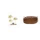 thumbnail image 1 of Estantería Con Forma De Hoja De Mimbre, Frutero De Ratán, Organizador Decorativo, Ideal Para Dormitorio Moderno, Regalo De Inauguración De Casa O Pieza De Colección., 1 of 8