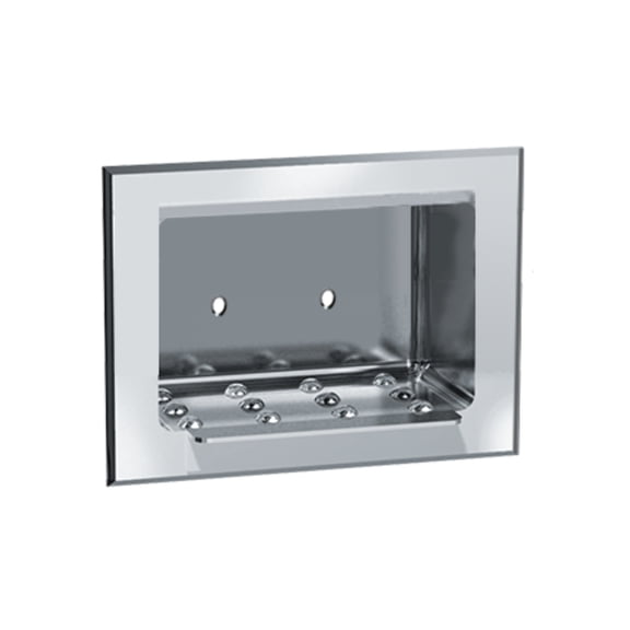 ASI-0400** - Soap Dish - Stainless Steel, Dry Wall - Recessed