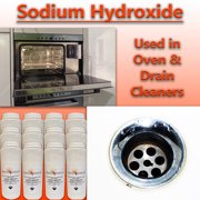 Sodium Hydroxide 99.9% Pure Food Grade Beads Caustic Soda lye 24 Lbs (Pounds)