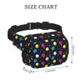 thumbnail image 4 of Sikiie Raquettes de Ping-Pong Colorées Imprimées Sac de Taille Carré, Design à Fermeture Éclair Sac de Rangement à Double Couche, Sac de Voyage Sac de Sport Sac de Voiture Adapté aux Hommes, 4 of 9