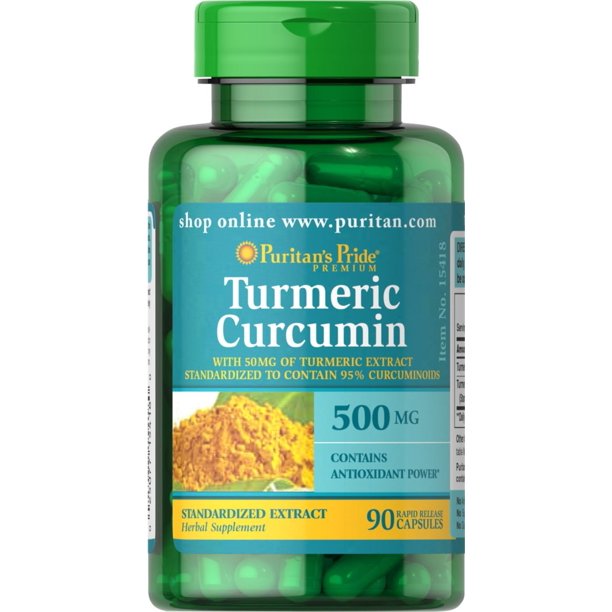 Puritan's Pride Turmeric Curcumin 500 mg