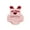 Pink, variant on BemeyourBBs Newborn Baby Girl My First Valentines Day Outfit Romper Overall Heart Embroidery Bodysuit Overalls Cute Infant Spring Summer Clothes
