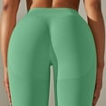 thumbnail image 7 of Womens' Fashion Plus Size Yogo Gym Pants Color Hip-lifting Sports Fitness Running High-waist Yoga Pants Clearance Under 10$!, 7 of 7
