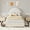 beige twin, variant on Danolapsi Queen Size Bed Frame with Storage Drawers, Upholstered Boucle Platform Bed with Round Headboard, Heavy Duty & Noise Free, No Box Spring Needed
