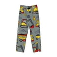 thumbnail image 4 of Daiia Funny Construction Men's Sleep Pant with Pockets and Drawstring,Pajama Pants-Medium, 4 of 9