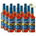 thumbnail image 1 of Torani Sugar-Free Peach Syrup – Sun-Ripened Orchard Sweetness & Zero-Calorie Indulgence, 750 mL (25.36 oz) Shatterproof Plastic Bottle, 1 of 6
