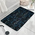thumbnail image 3 of Math Equations Number Patterns Blue Flannel Non Slip Door Rugs,Washable Door Mats Indoor,Decorative Door Mats,Dirt-Resistant and Absorbent Doormat for Entrance,Bedroom,Kitchen,Bathroom,23.5"x16", 3 of 5