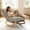 Corduroy Light Gray, variant on Timbernest Rocking Chair Teddy, 27" High Backrest Modern Accent Chair, Glider Rocker for Living Room, White