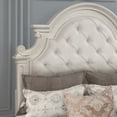 thumbnail image 5 of Roundhill Furniture Nelson French Traditional Tufted Upholstery Bed, Antique White, Queen, 5 of 12