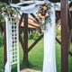 thumbnail image 3 of Cateissary La tela respetuosa del medio ambiente del drapeado del de la boda del poliéster para la celebración sostenible cubre el de la boda Kits de decoración para fiestas rosa plateado, 3 of 6