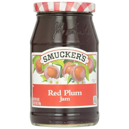 ( 2 Pack )Smucker's Red Plum Jam, 18 Ounces