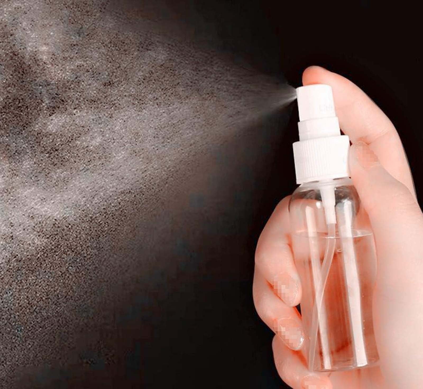 50Pcs Spray Bottle, 3.4oz/100ml Small Plastic Fine Mist Spray Bottles, Mini Empty Travel Bottles, Clear Plastic Mini Spray Bottle, Spray Water Bottle Fine Mist Refillable
