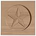 thumbnail image 3 of Ekena Millwork ROS04X04AURW 4.25 Po L x 4.25 Po H X.75 Po P Austin Star Rosette - Caoutchouc - Accent Architectural, 3 of 3