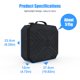 thumbnail image 2 of Estuche Rígido De Viaje Para Oculus Quest 2 Vr, Accesorios Para Controladores De Auriculares Para Juegos, Bolsa De Almacenamiento Interior Suave De Eva A Prueba De Golpes sonducket EL012103-00, 2 of 6