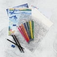 thumbnail image 6 of AVS-CPN201 | Colour Pencil by numbers™ 22pc 8" x 10" Sea Life 4 Project Box Set, 6 of 8