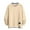 Beige, variant on Sweatshirt for Men Plus Crew Neck Long Sleeve Pullover Sweatshirts Green,4XL