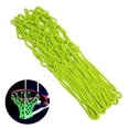 thumbnail image 4 of Nylon Nightlight Basketball Net Nylon Glowing Basketball Hoop Rim Net 12 Loops Standard Size Glowing Basketball Net Sun Powered, 4 of 7