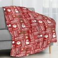 thumbnail image 2 of JLFNYA Christmas Blanket, 28*40 in Throw Blankets, Throw Blankets Under $10, Soft Fleece Blanket,Warm Plush Christmas Decoration, Winter Cozy Holiday Cabin Throw for Sofa Couch, Gifts for Women, 2 of 4