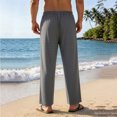 thumbnail image 5 of Mutghys Cotton Pajama Pants for Men Classic Print Elastic Waist Sleep Pants with Pockets Home Relaxing Soft Comfy Casual Pants, 5 of 6
