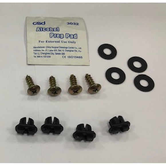 TrailFX Bug Shield Mounting Hardware RH8489H TFX Replacement Parts; Replacement For 8489H