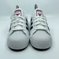 thumbnail image 2 of Adi-das Superstar Mens Size 4.5 Philip Colbert Save The Lobster White Shoes, 2 of 6