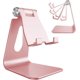 thumbnail image 1 of Soporte ajustable para teléfono ZHCH multiángulo oro rosa para iPhone 13 Pro Max 12 11 XS Max X 8 7 6 Plus Samsung S10 S9, 1 of 5
