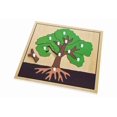 thumbnail image 3 of IFIT Montessori 3 Botany Puzzles with Cabinet, Montessori Toy Botany Material, 3 of 4