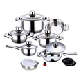 thumbnail image 1 of Batería De Cocina Para Inducción Zurich 16 Pzas Acero Inoxidable Quirúrgico Zurich CO-Z-LINE16, 1 of 6