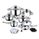 thumbnail image 1 of Batería De Cocina Para Inducción Zurich 16 Pzas Acero Inoxidable Quirúrgico Zurich CO-Z-LINE16, 1 of 6