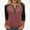 #930 Red, variant on Felirenzacia Women's Button Down Raglan Shirt Tunic Top 3/4 Sleeve Color Block Henley Shirt