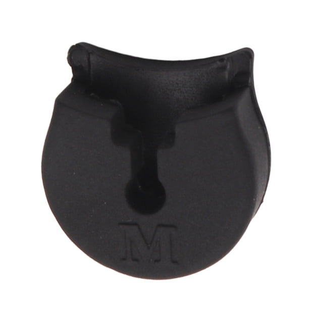 Cojín Protector de Dedos Sunnimix Clarinete de Silicona Negro