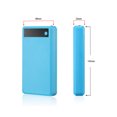 thumbnail image 2 of Removable solderless 6 18650 battery pack, power digital display, battery pack, DIY kit, with LED light-Blue A, 2 of 5
