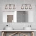 thumbnail image 3 of Design House 519728 Ajax 3 Light Vanity Light, Galvanized Steel Finish, 3 of 6