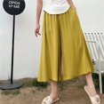thumbnail image 1 of Womens Loose Pants Summer Wide Leg Rayon Blend, 1 of 10