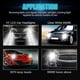 thumbnail image 4 of 2x H7 Led Headlight 6000k Super White 110w 8000lm Headlight Kit, 4 of 5